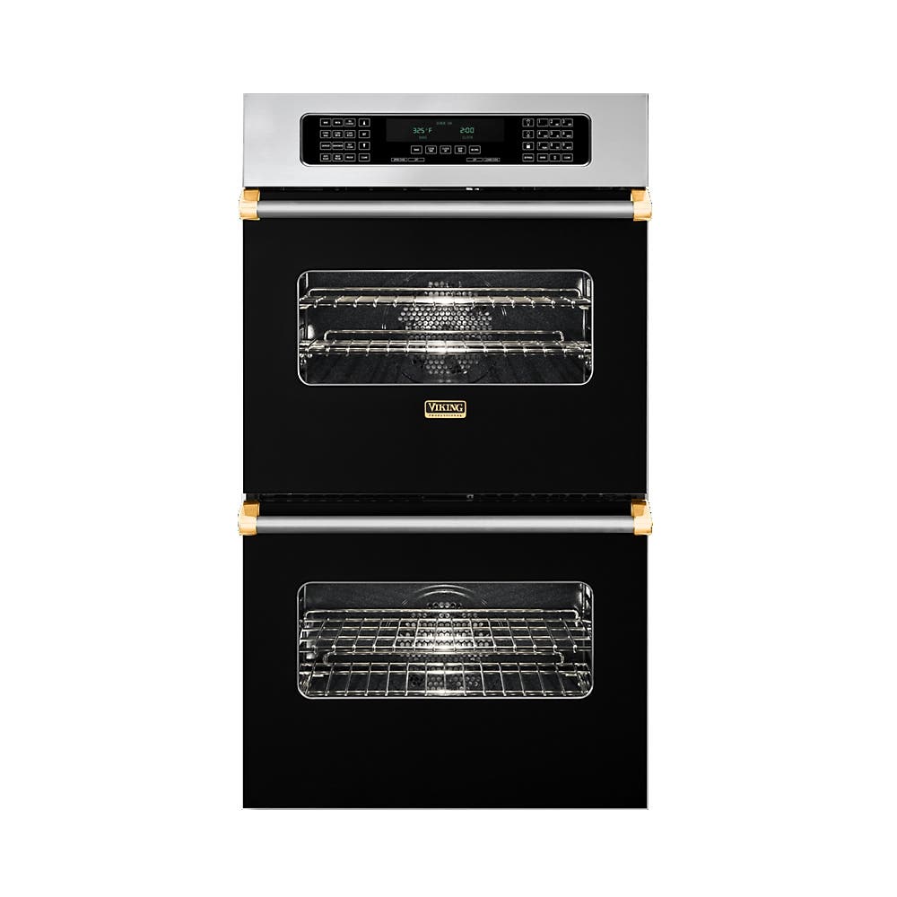 Viking VEDO5302TBKBR Black with Brass Accent