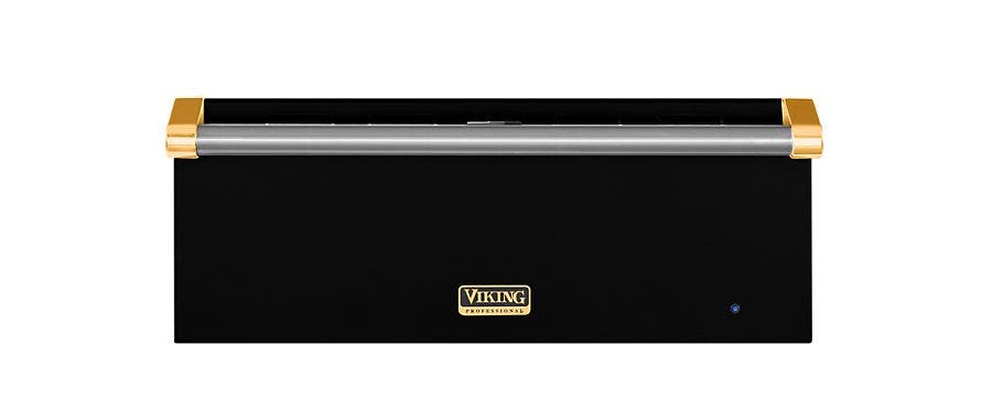 Viking VEWD527BKBR Black with Brass Accent