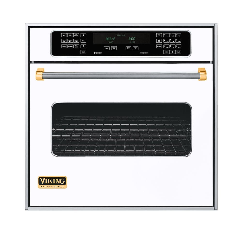 Viking VESO1302TWHBR White with Brass Accent