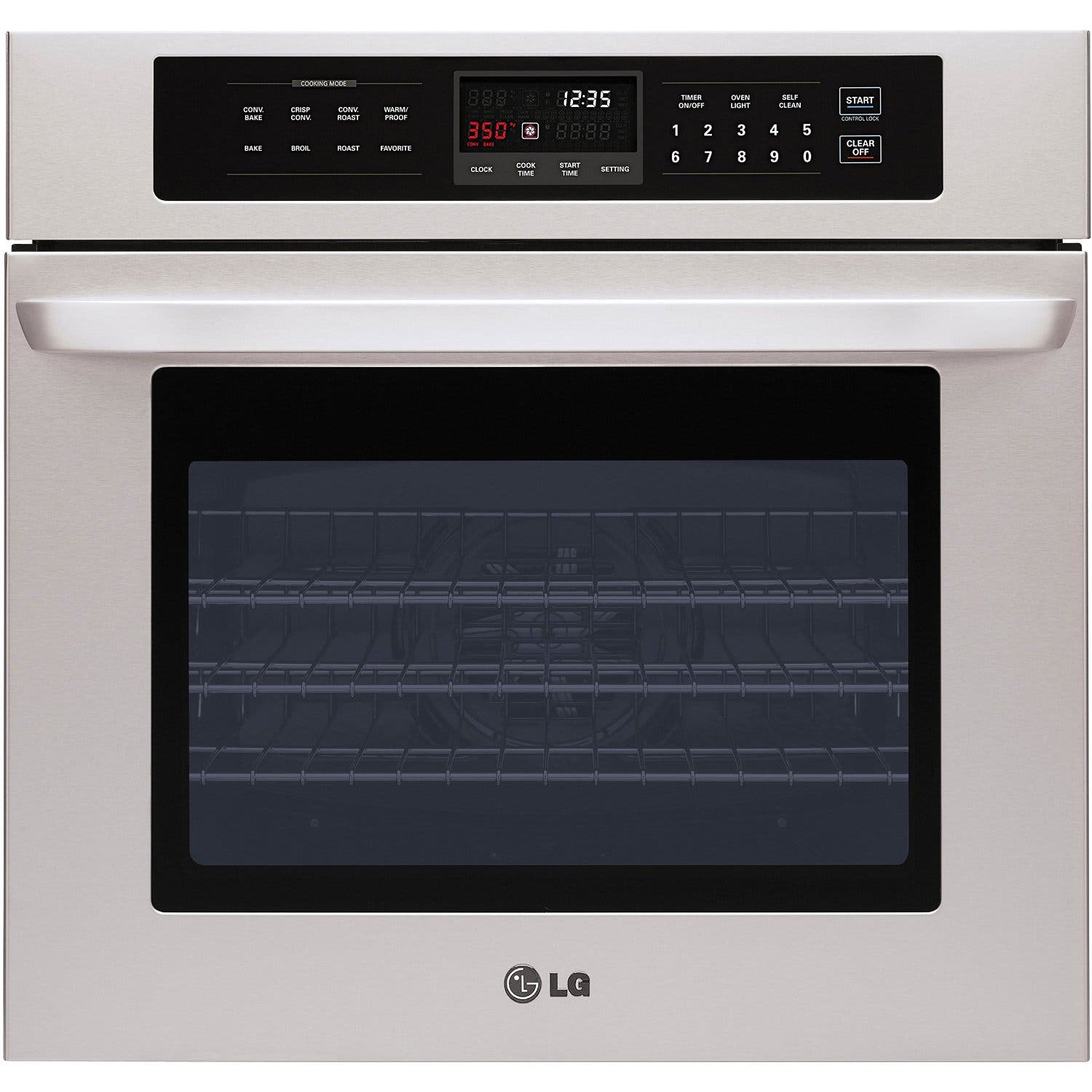 LG LWS3010ST 30 Inch Single Electric Wall Oven