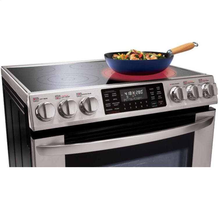 LG LSE3092ST 30" Slide-in Electric Range