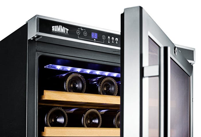 Summit SWC1875 24 Inch Built-in Wine Cellar