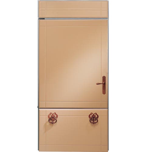Monogram ZIC360NXLH Requires Custom Panels, Left Hinge Swing