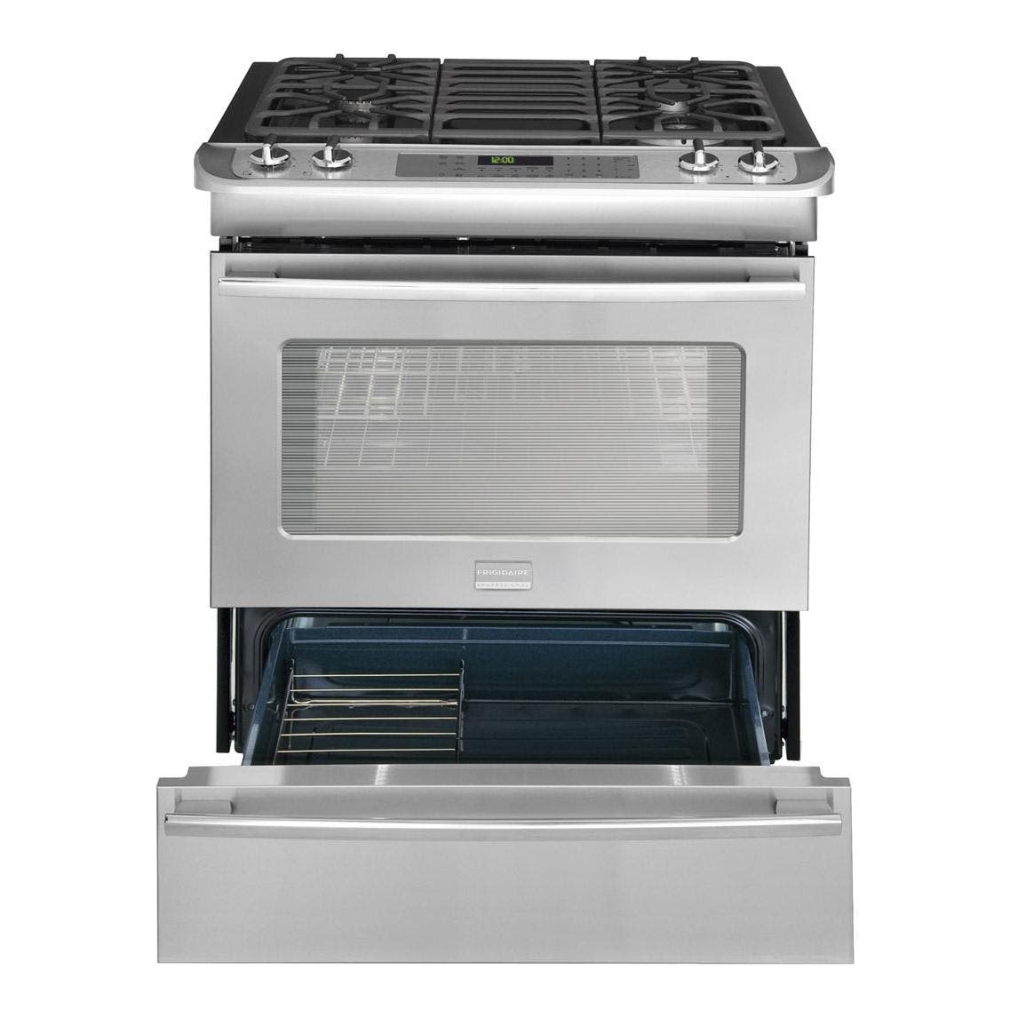 Frigidaire Professional FPDS3085KF 30" Slide-in Dual-Fuel Range
