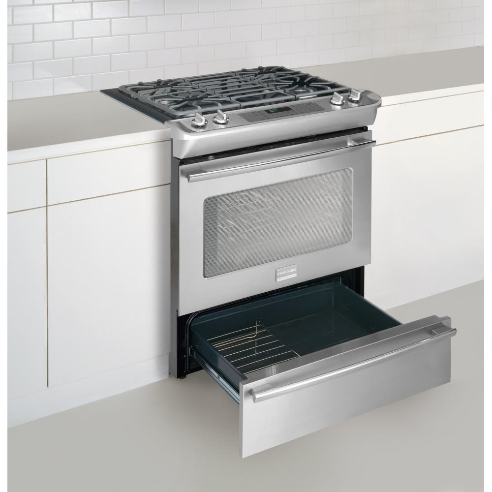 Frigidaire Professional FPDS3085KF 30" Slide-in Dual-Fuel Range