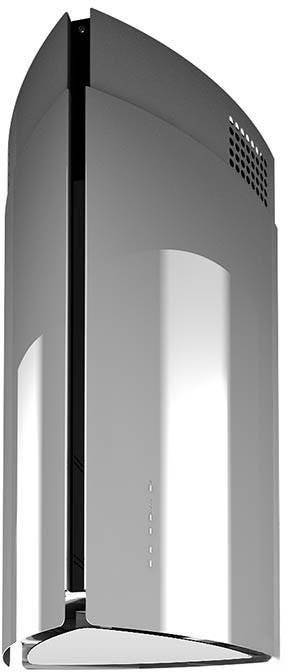 Best IM33I45SP 18" Gloss Island-Mount Range Hood