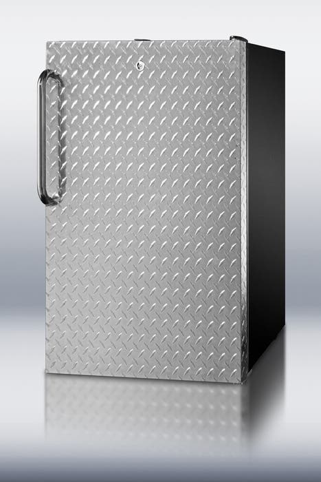 Summit CM421BLBIDPLADA Diamond Textured Door with Towel Bar Handle