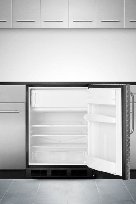 Summit CT66BBIDPL 24" Built-in Compact Refrigerator