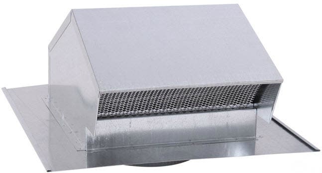 Prestige WC8HD 8" Round Wall Cap with Damper
