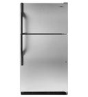 20.6 cu. ft. Top-Freezer Refrigerator with SpillMizer Glass Shelves, Humidity-Controlled Crisper, Automatic Moisture Control, Ice Maker and Knob Controls