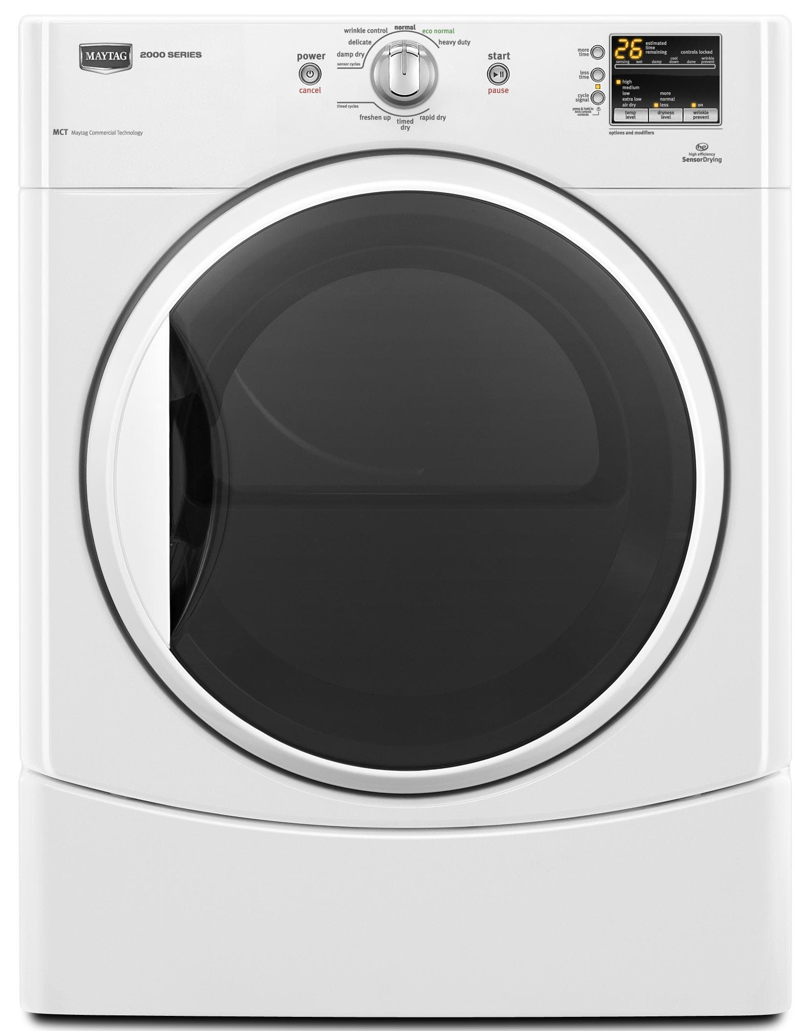 Maytag MGDE201YW White