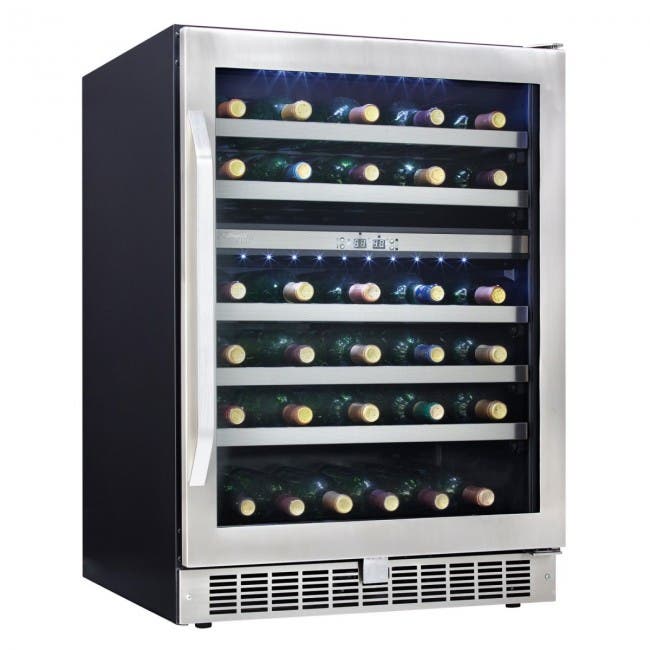 Danby DWC153BLSST 24" Undercounter Dual Zone Wine Cooler