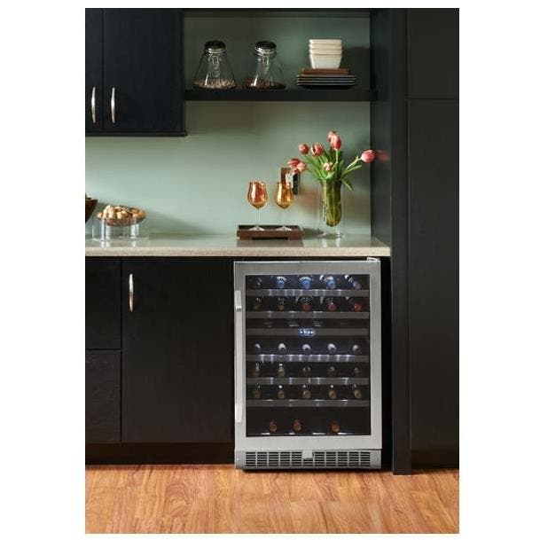 Danby DWC153BLSST 24" Undercounter Dual Zone Wine Cooler