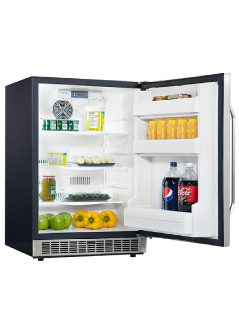 Danby DAR154BLSST 24" Undercounter All-Refrigerator