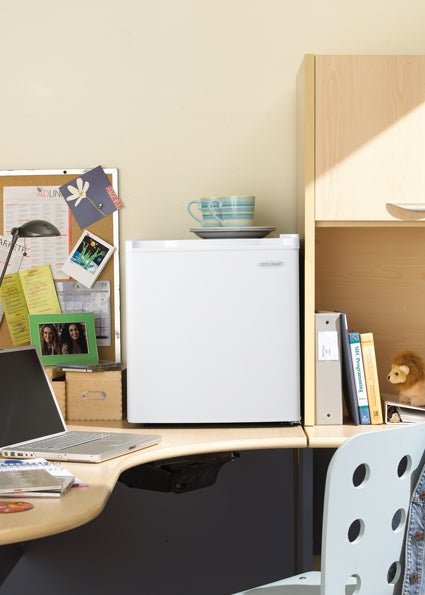 Danby DAR0488W 1.7 cu. ft. Compact Refrigerator with Wire Shelf, ...