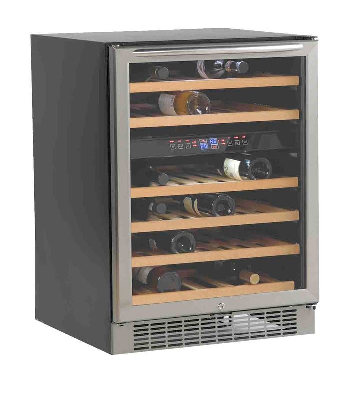 Avanti WCR5450DZ 24 Inch Undercounter Dual Zone Wine Cooler Black