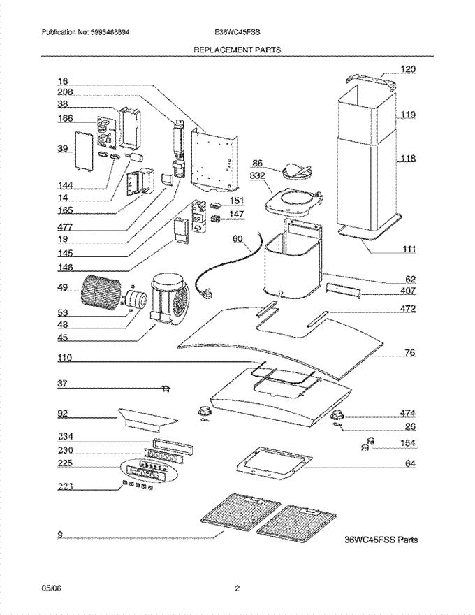 Electrolux E36WC45FSS Stainless Steel