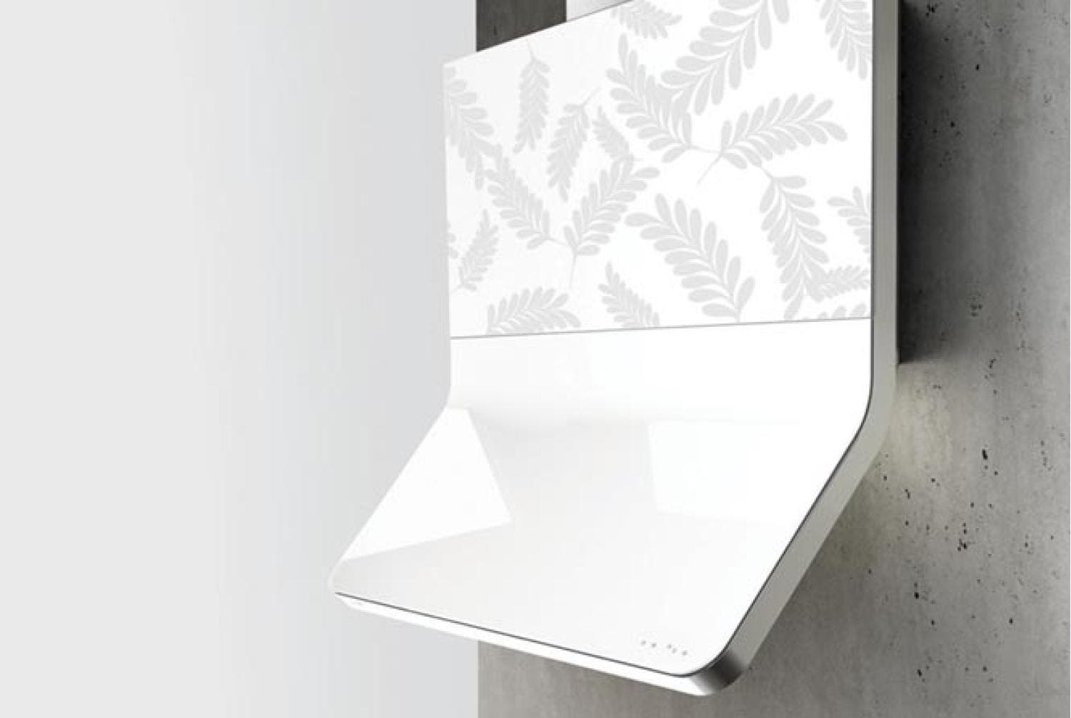 Zephyr AHZM90AWX White Glass
