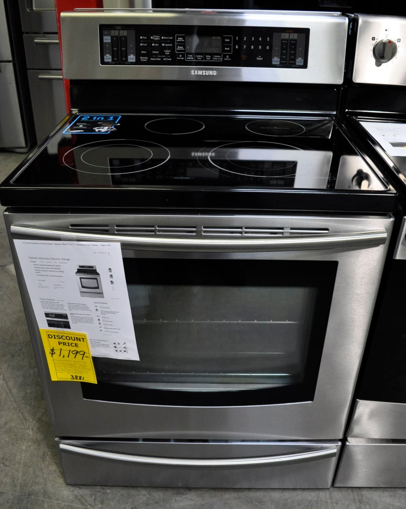 Samsung FEN500WX Stainless steel
