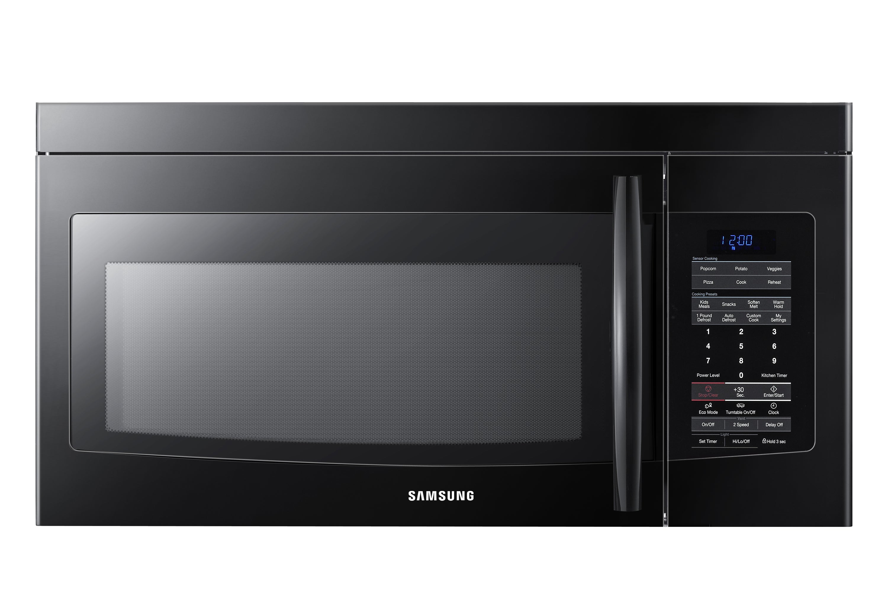 Samsung SMH1713B 1.7 cu. ft. OvertheRange Microwave Oven with 300 CFM