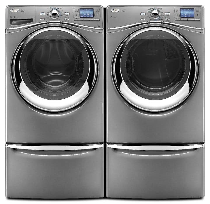 Whirlpool WED97HEXL Lunar Silver