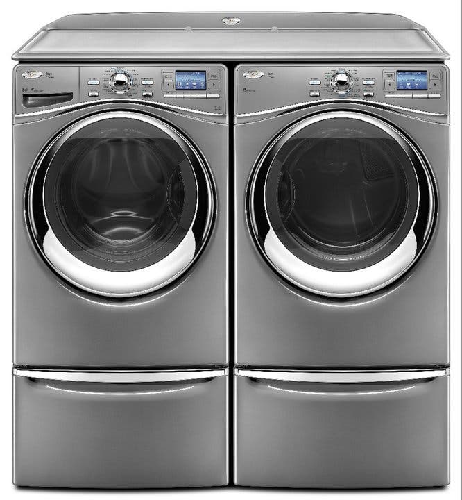 Whirlpool WED97HEXL Lunar Silver