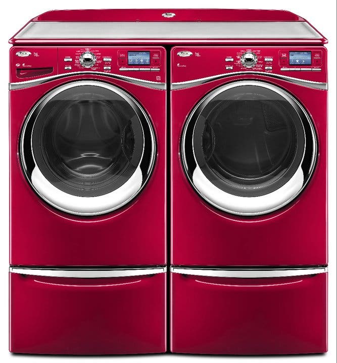 Whirlpool WED97HEXR Cranberry