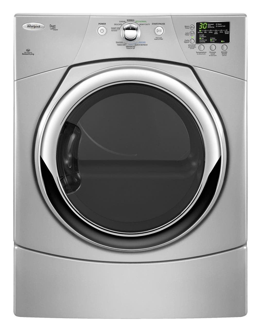 Whirlpool WED9371YL Lunar Silver
