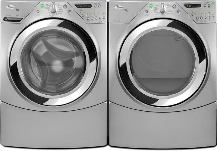 Whirlpool WGD9470WL Lunar Silver