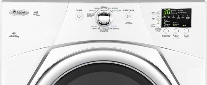 Whirlpool WED9371YW White