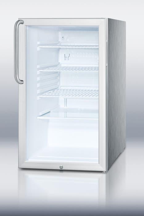 Summit SCR450L7CSSADA Stainless Steel