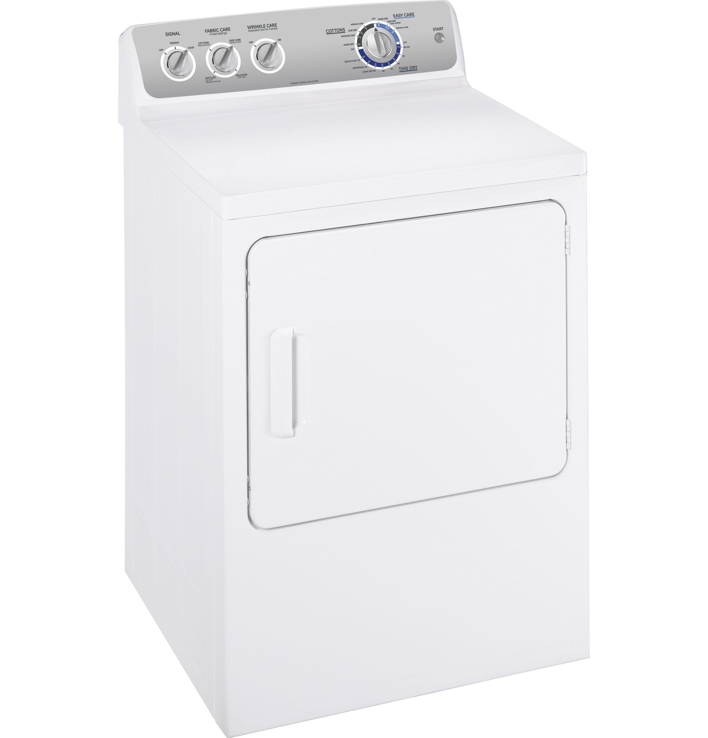 GE GTDL310EMWS 27" Front-Load Electric Dryer