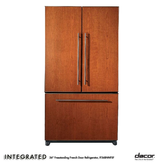 Dacor IF36BNNFSF 19.8 cu. ft. Counter-Depth French Door Refrigerato...