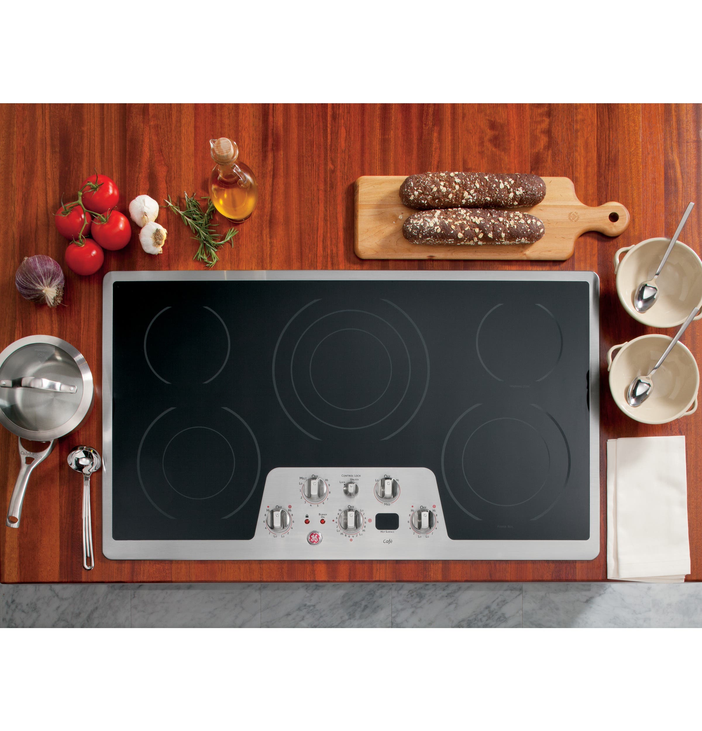 GE CP650STSS 36" Smoothtop Electric Cooktop
