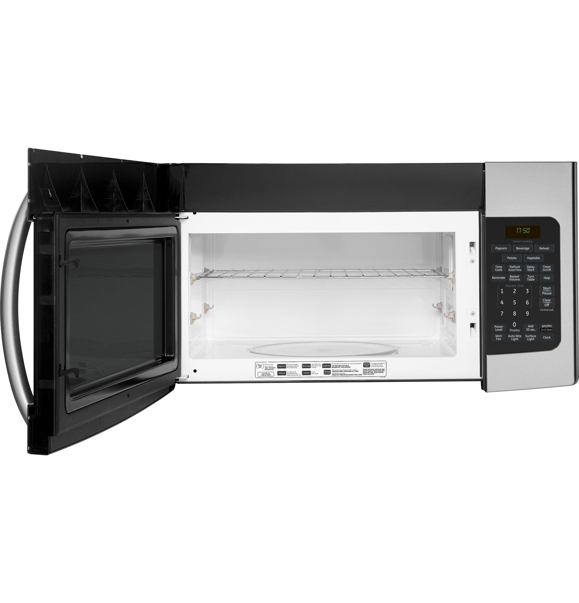 GE JVM1750SPSS Stainless Steel