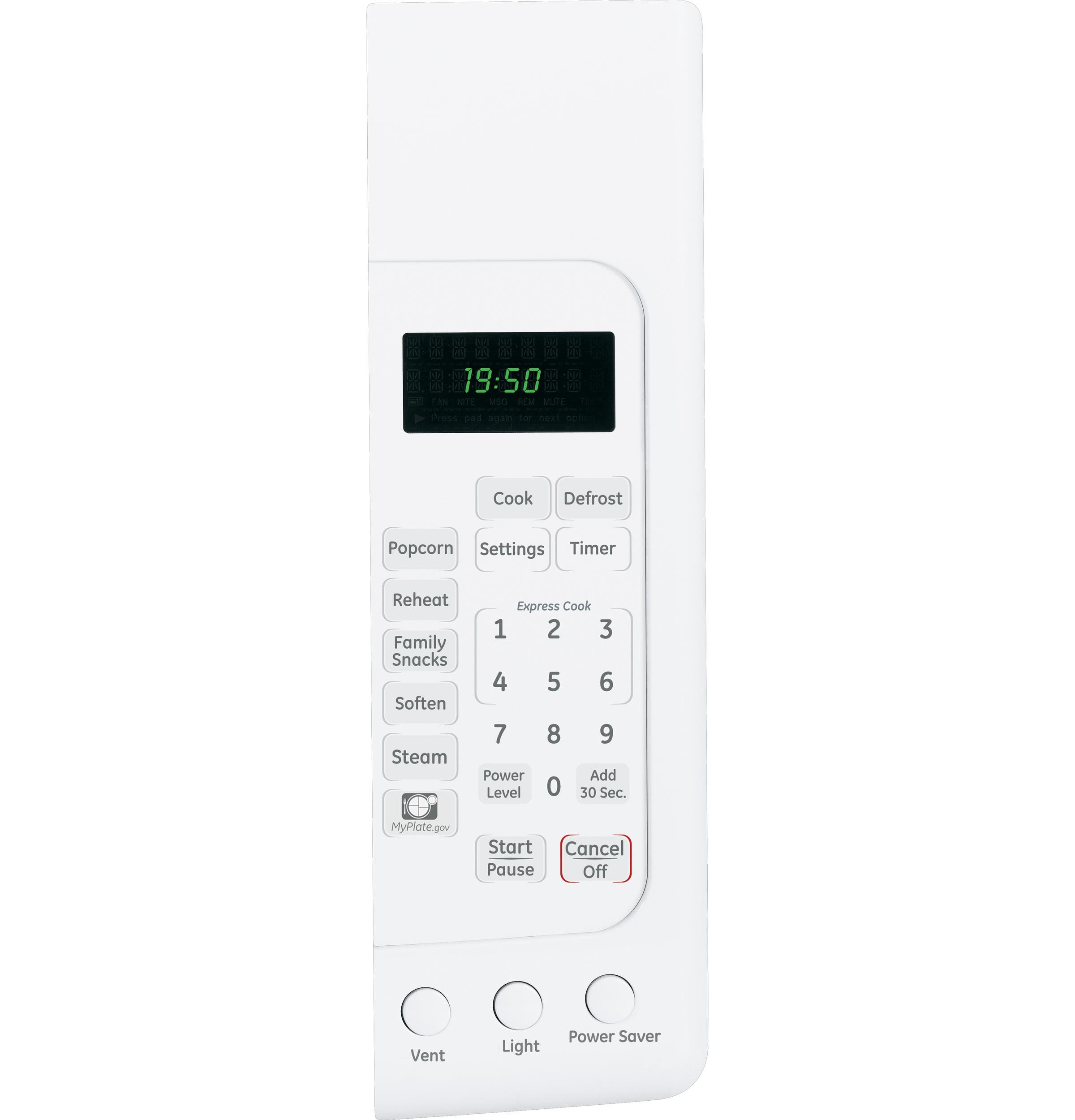 GE JNM1951DRWW White