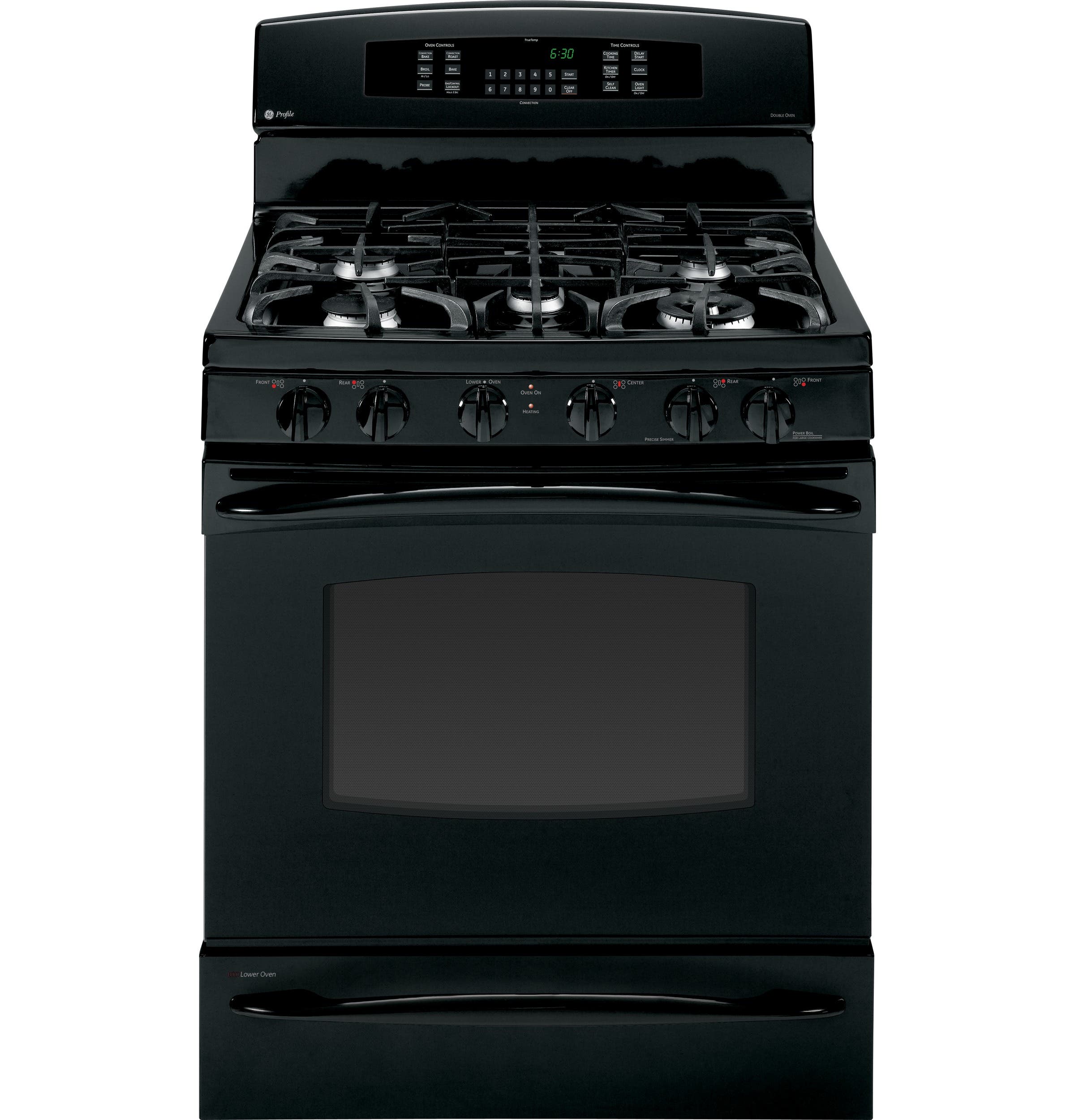 GE PGB930DETBB Black
