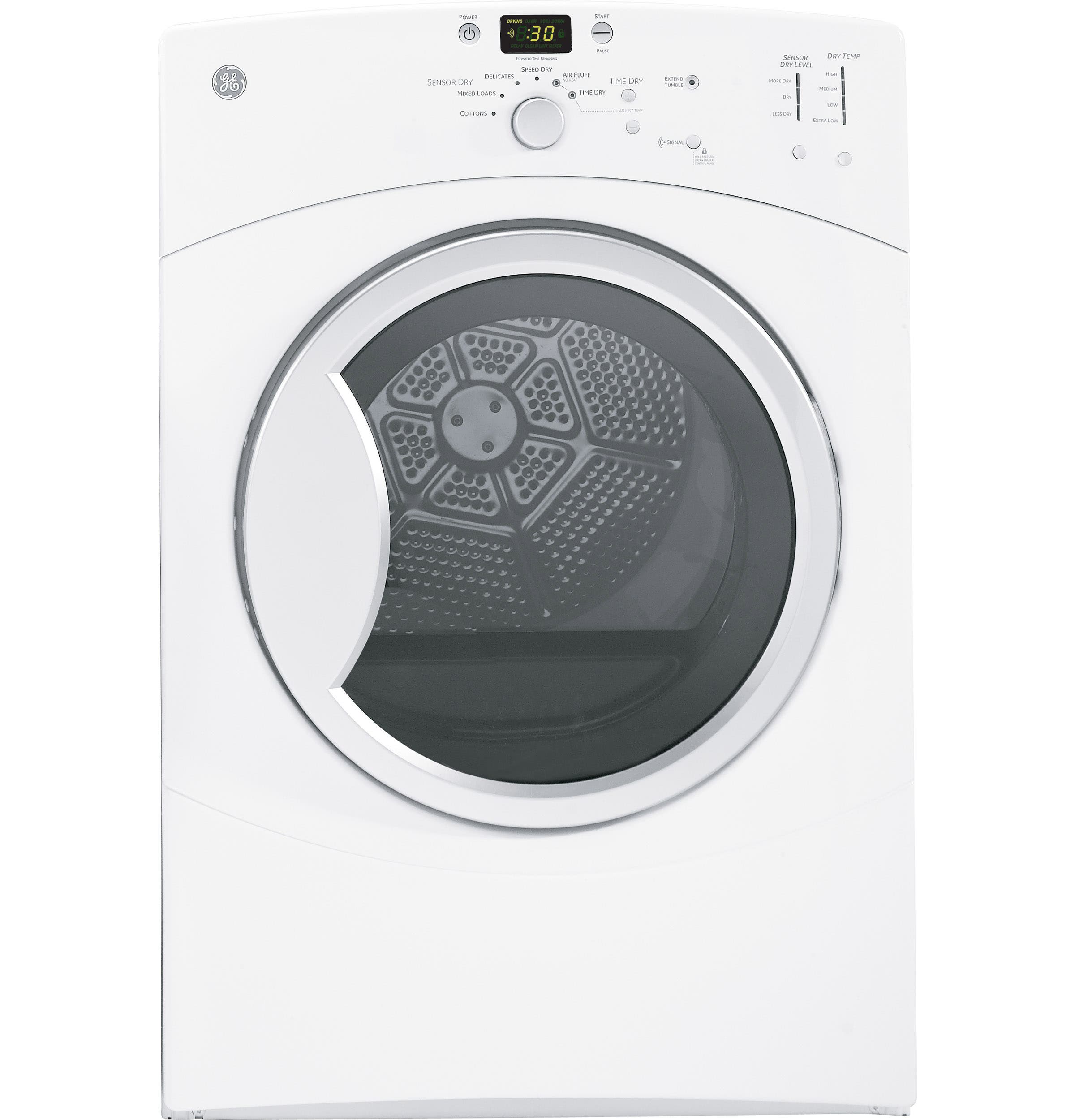 GE GFDN110ELWW White