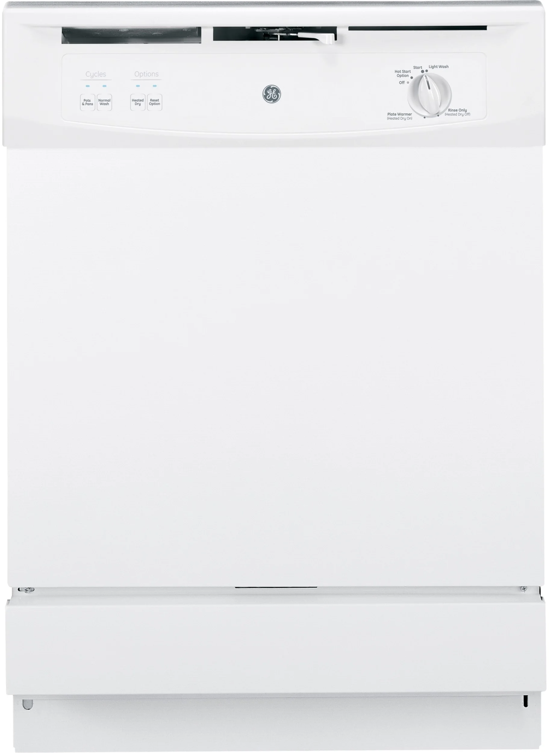 GE GSM2200VWW 24 Inch Under-the-Sink Dishwasher: White | Plessers 