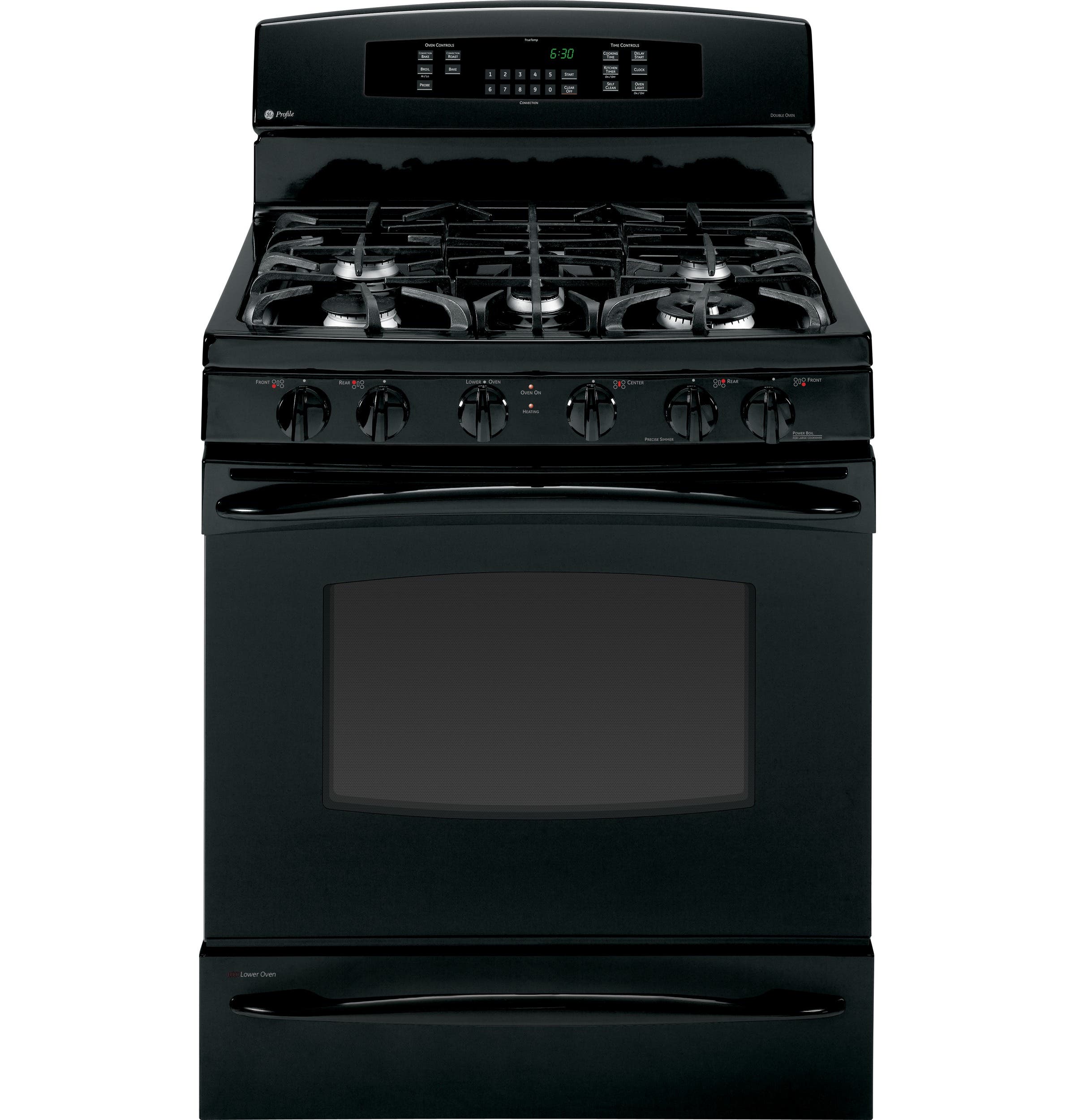 GE P2B930DETBB Black