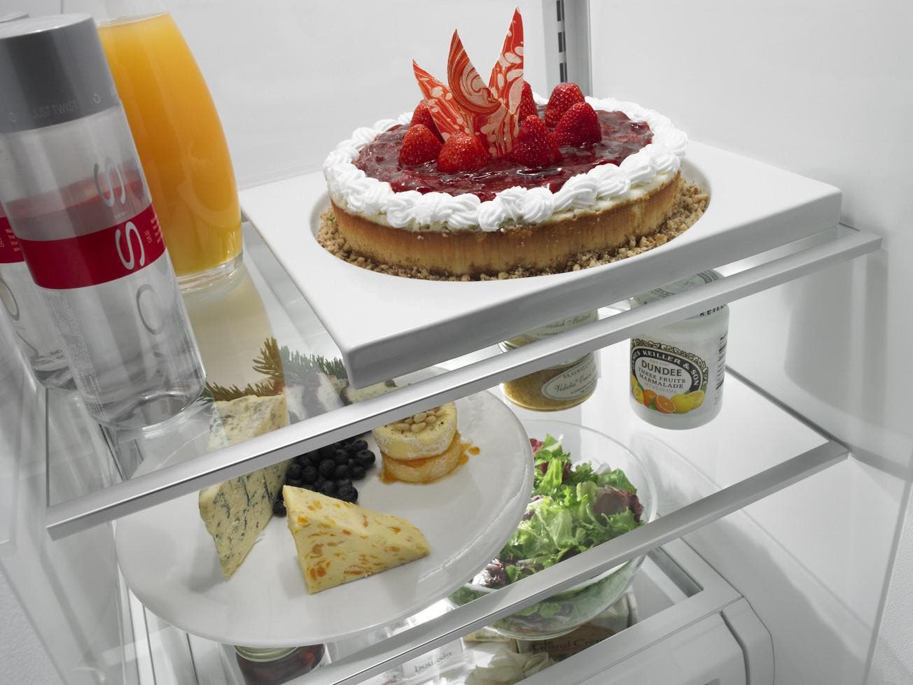 Jenn Air JS42NXFXDW 42" Built-in Side by Side Refrigerator