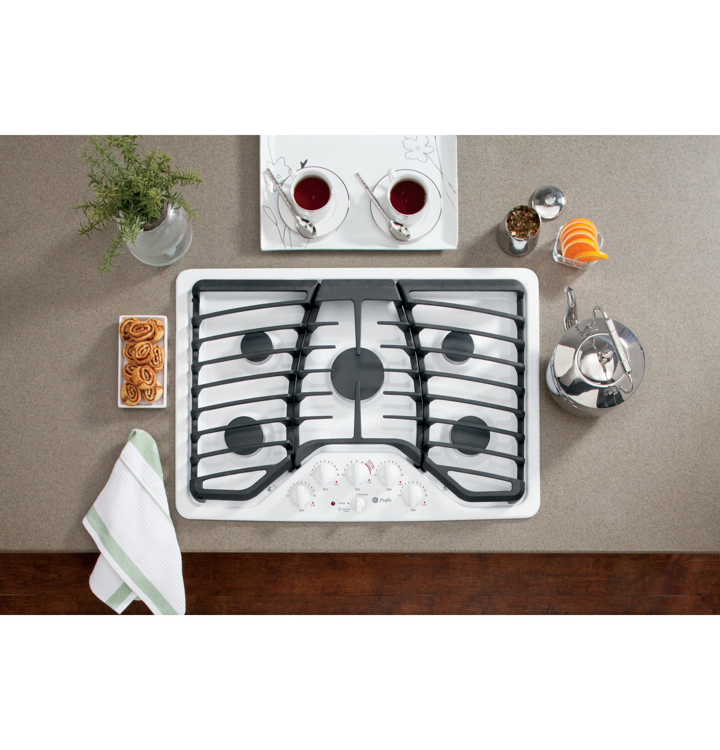 GE PGP953DETWW White