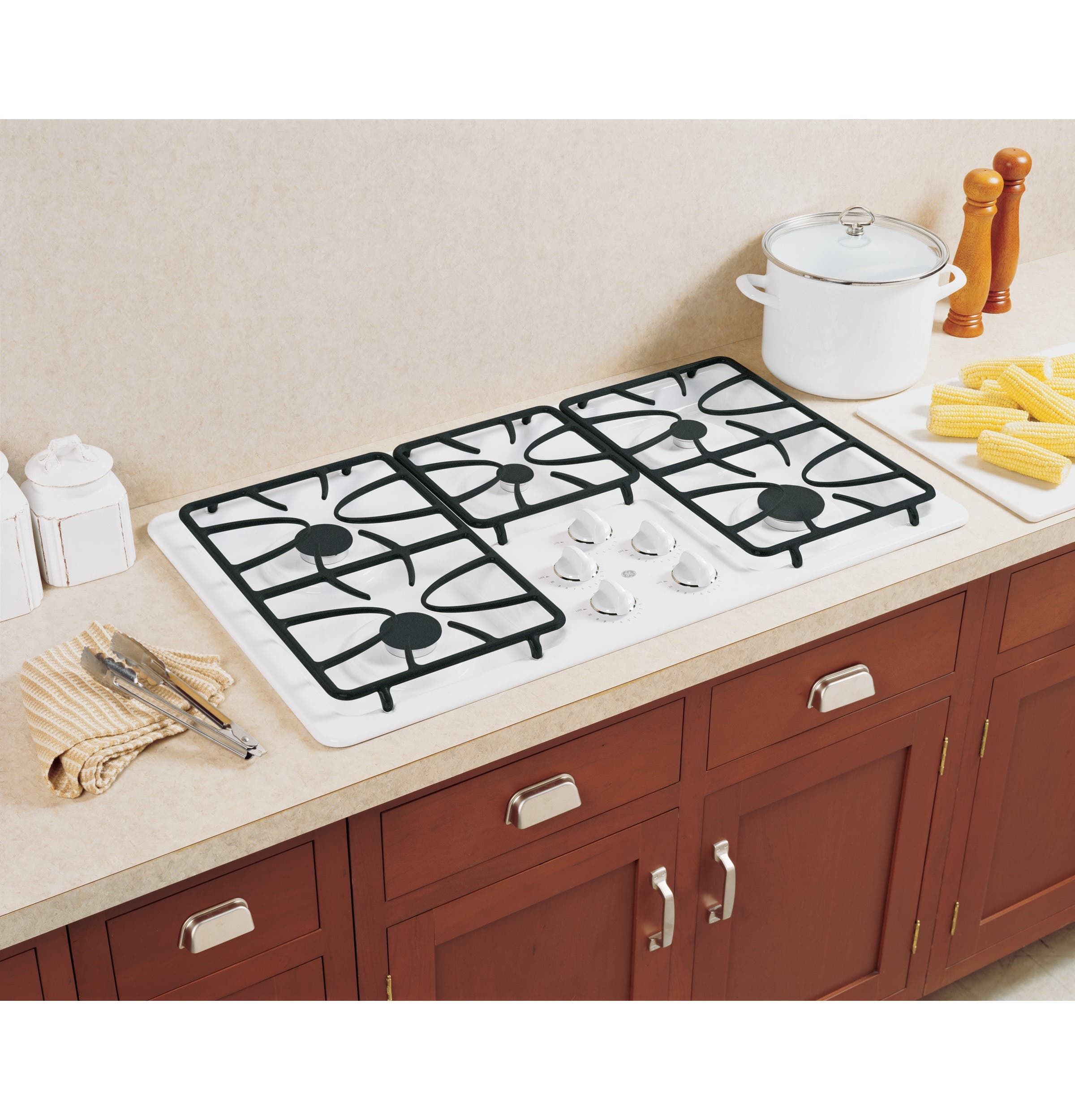 GE JGP633DETWW White