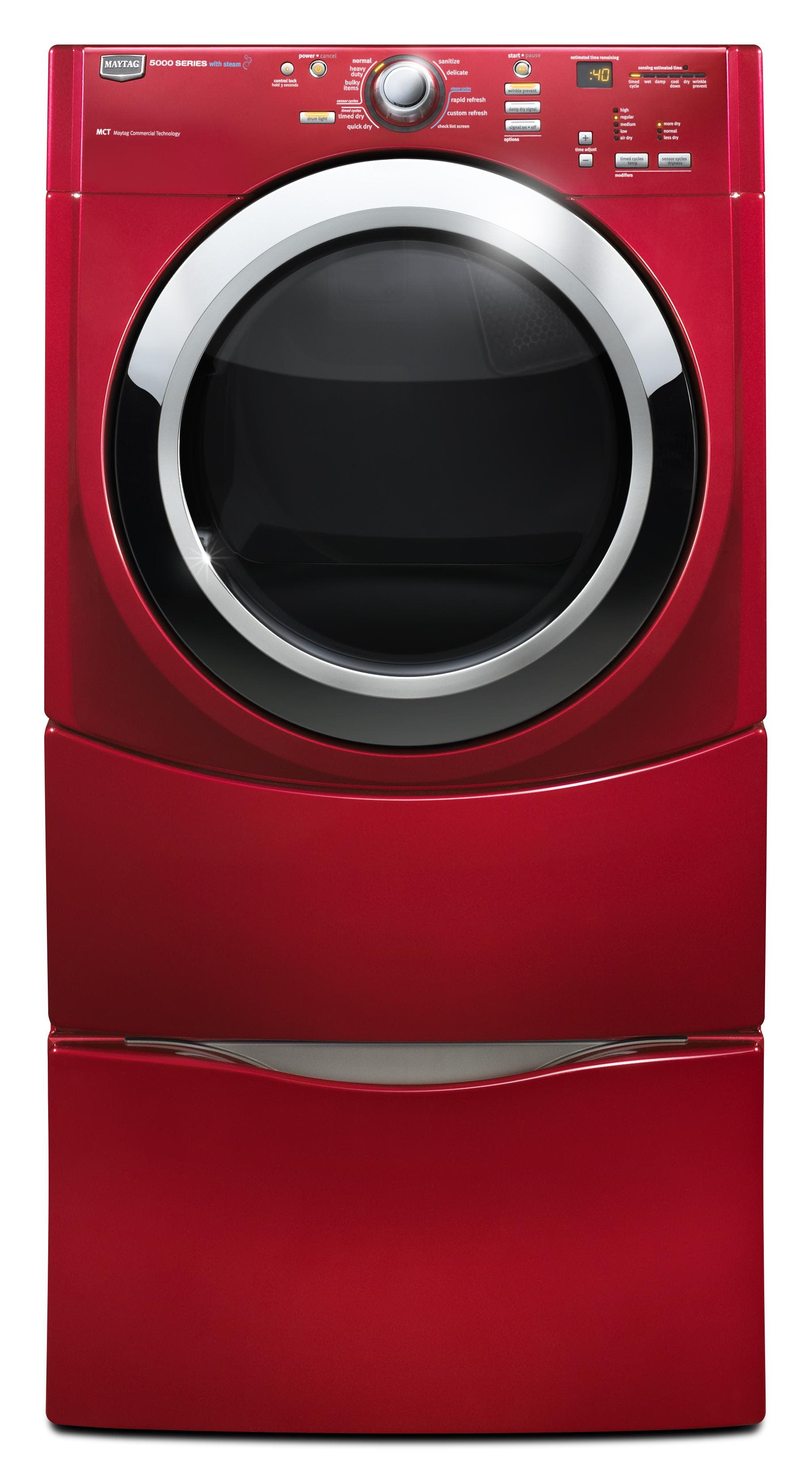 Maytag MGDE500WR Crimson Red
