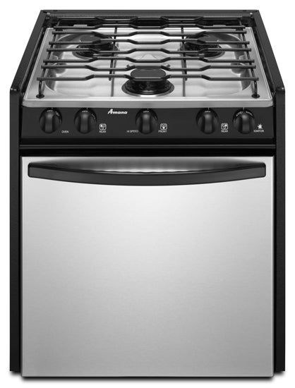Amana ALY2280BDS 22 Inch Gas RV Range: Stainless | Plesser's Appliances