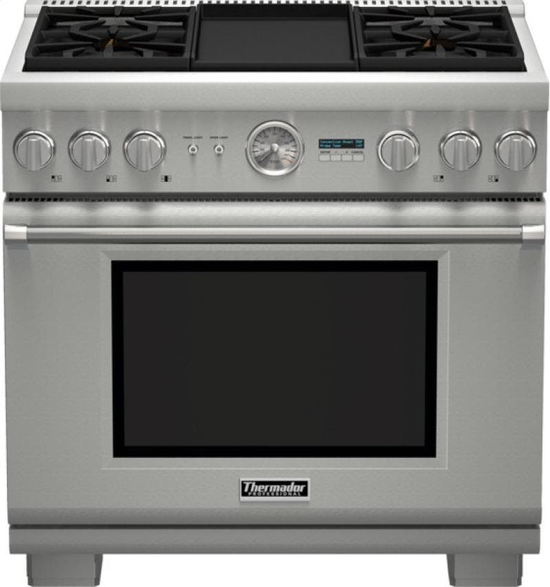 Thermador PRD364JDGU 36 Inch Pro-Style Dual-Fuel Range