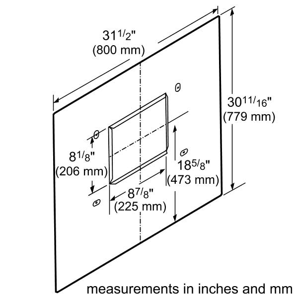 Thermador RFPLT600 Roof Plate