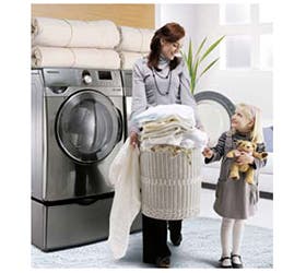 Samsung DV220AEW 27" Electric Dryer with