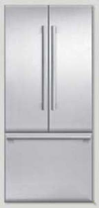 Thermador T36IT800NP 36 Inch Built-in Flush French Door Refrigerator