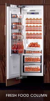 Thermador T24IR800SP 24 Inch Built-in Fully Flush Fresh Food Column